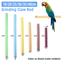 Colorful Beak Grinding Stick Non-toxic Parrot Paw Stick Eco-friendly Creative Reusable Durable Funny Portable Cage Decoration