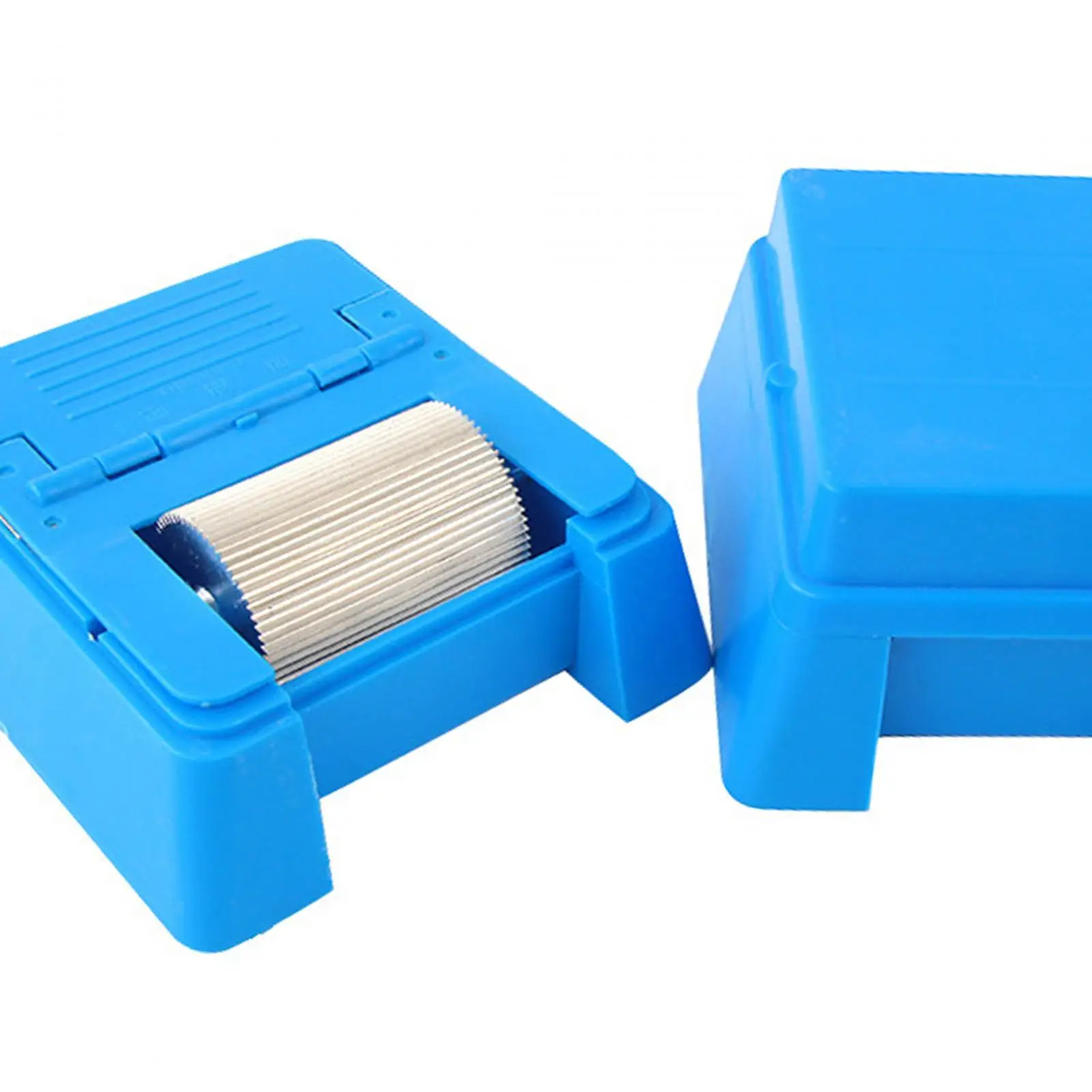 Leather Painting Box Leather Edge Printing Tool Aluminum Alloy Small Size Paint Craft Dyeing Edge Oil Tool Box for Leather Craft