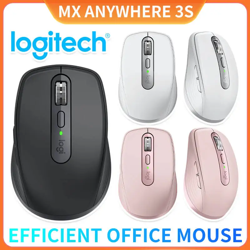 

Logitech MX Anywhere 3S Bluetooth – 6 Programmable Buttons, Track Any Surface, Fast Charge, Brand Quality Assurance