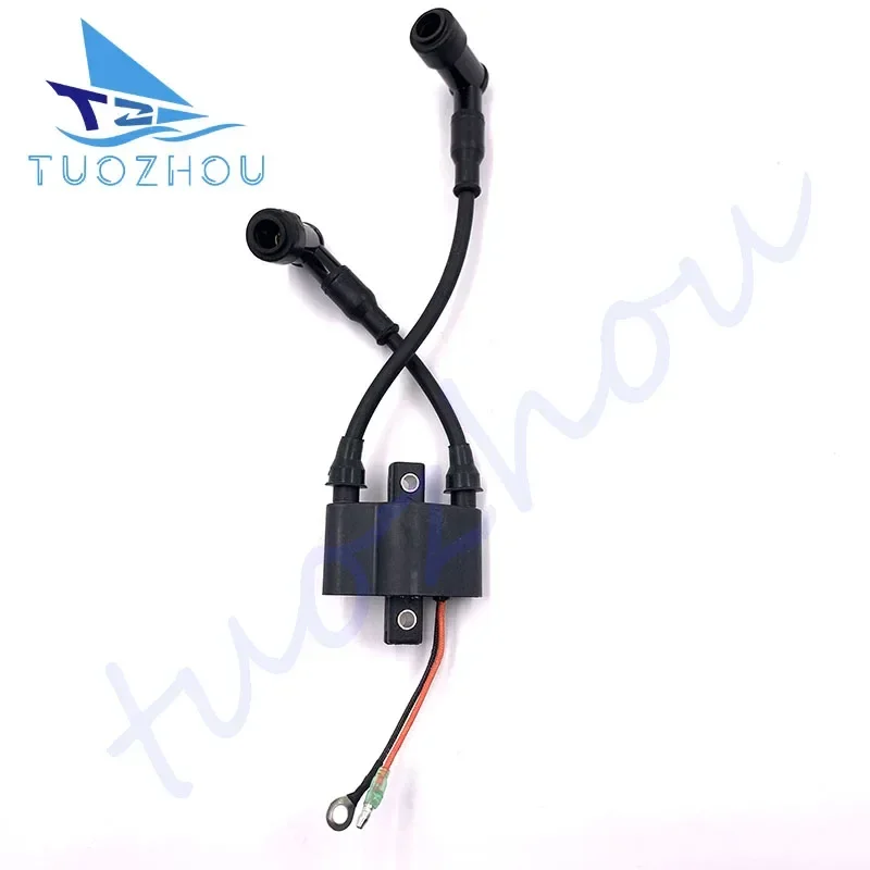 3V1-06040-0 Ignition Coil W/r-Cap Replace For Tohatsu Motor 8HP 9.9HP 4-Stroke，3V1060400，3V1-06040，3V1060400M