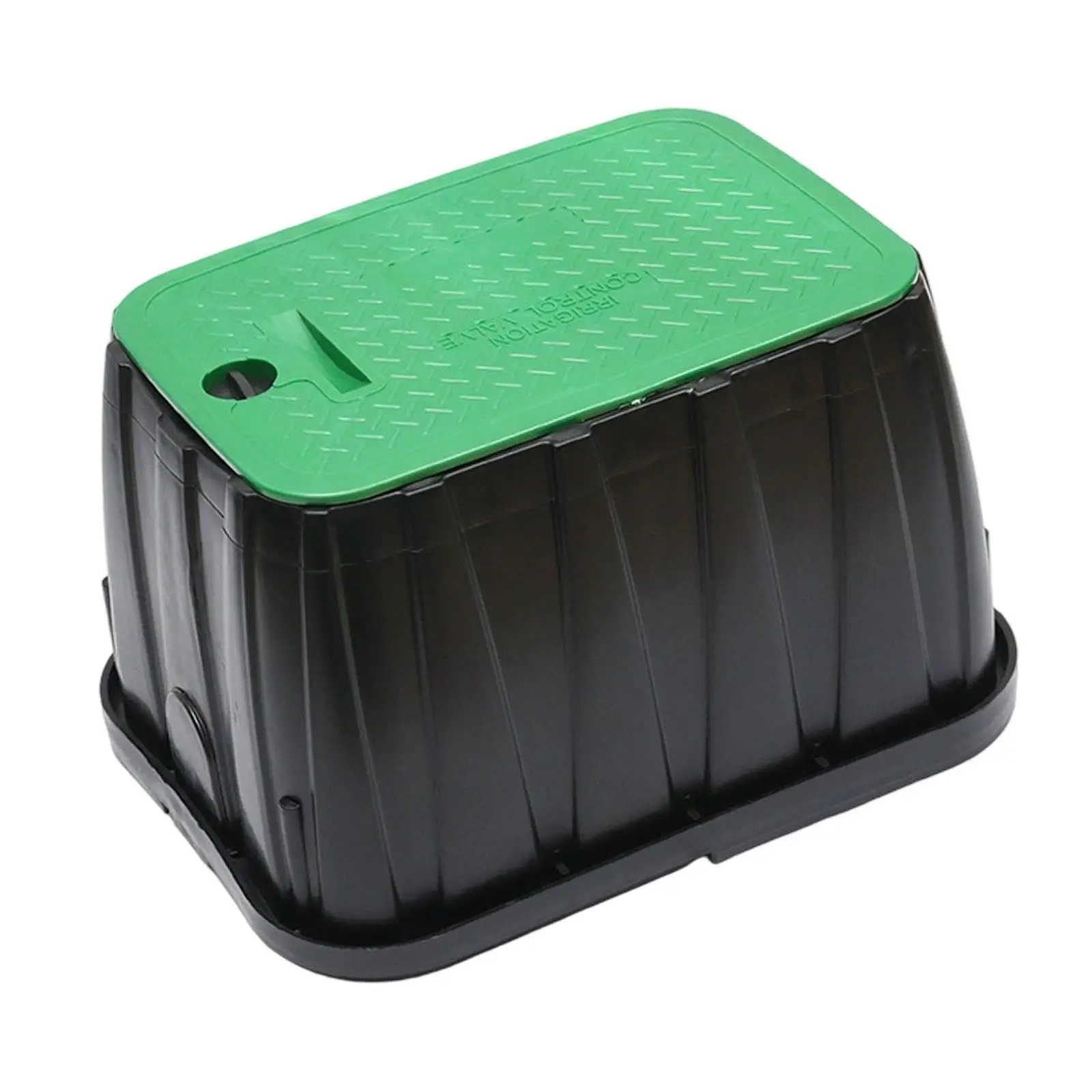 Sprinkler Valve Box Sturdy Practical Easy to Install Protection Heavy Duty with Cover Lid for Gardens Farm Outdoor Yards Lawns