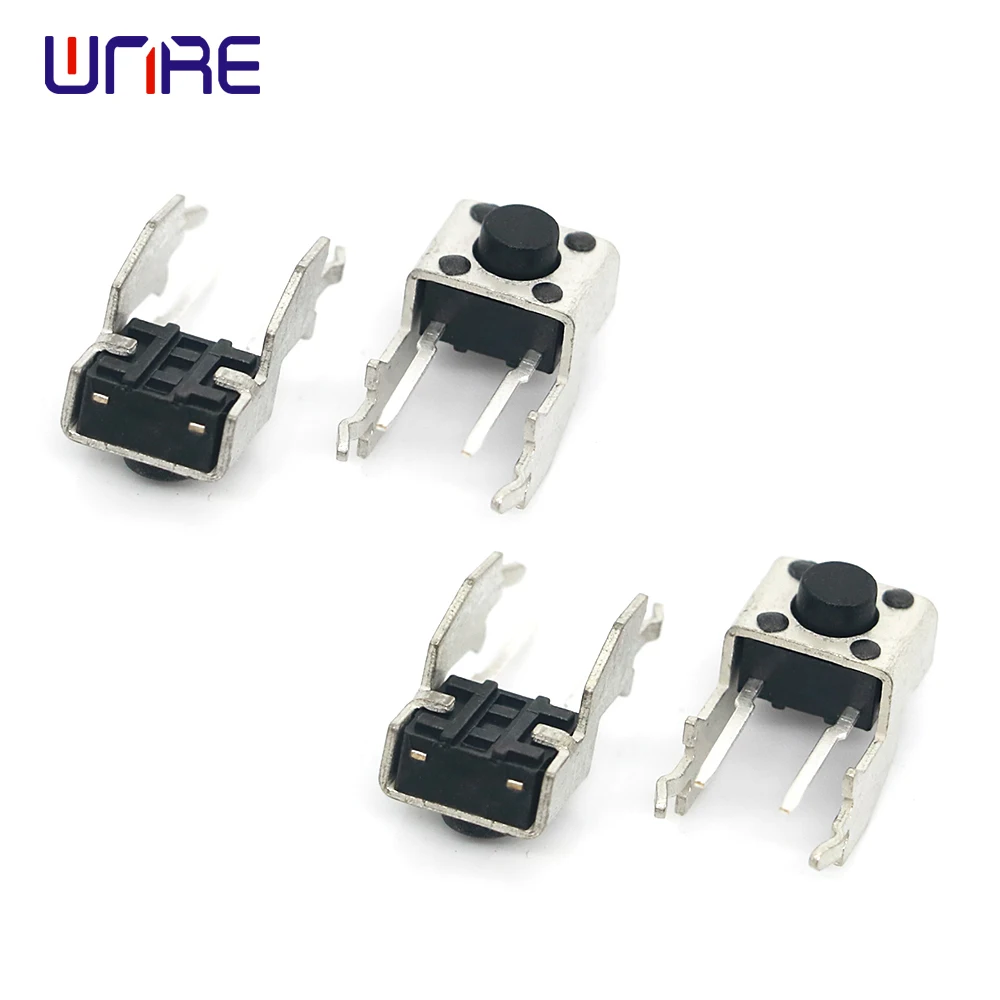 Tact Switch 6*6*5.2mm Horizontal Holder 4 Pin DIP Micro Switch 6X6 Series Button Switch