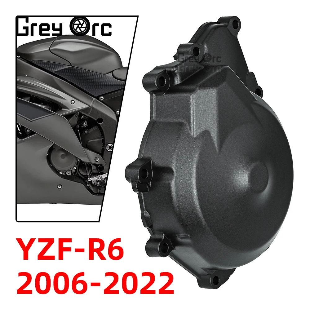 

Stator Engine Cover Crank Case Fits For Yamaha YZF R6 2006-2022 Motorcycle Left Stator Engine Cover Crankcase