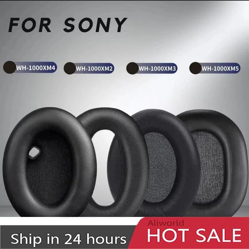 Амбушюры для Sony WH-1000XM3, сменные подушки для наушников XM3, мягкие протеиновые кожаные шумоизоляционные подушечки из пены с эффектом памяти