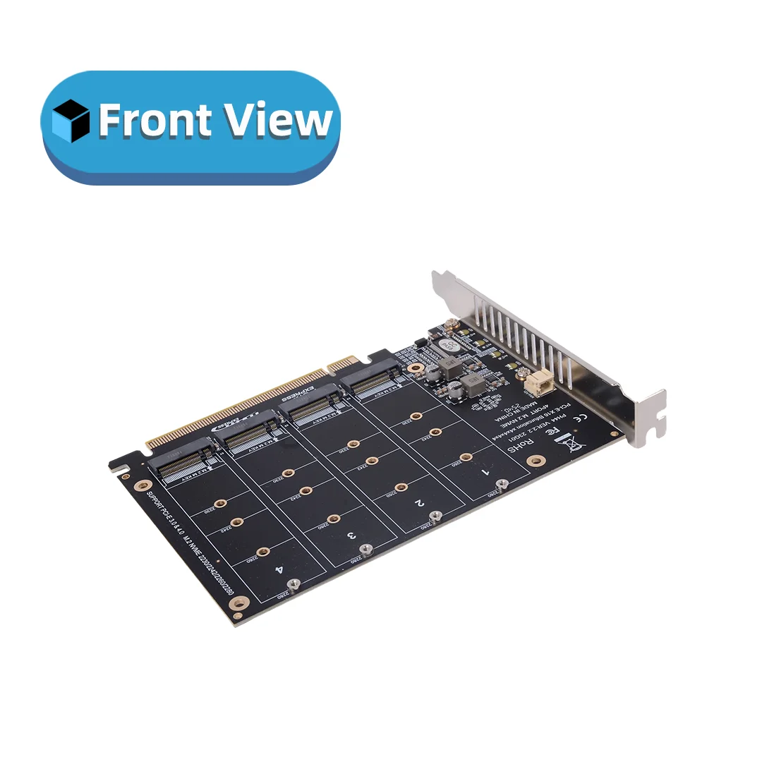 NVME 4-disk Array Card PCIE Signal Split Array Card