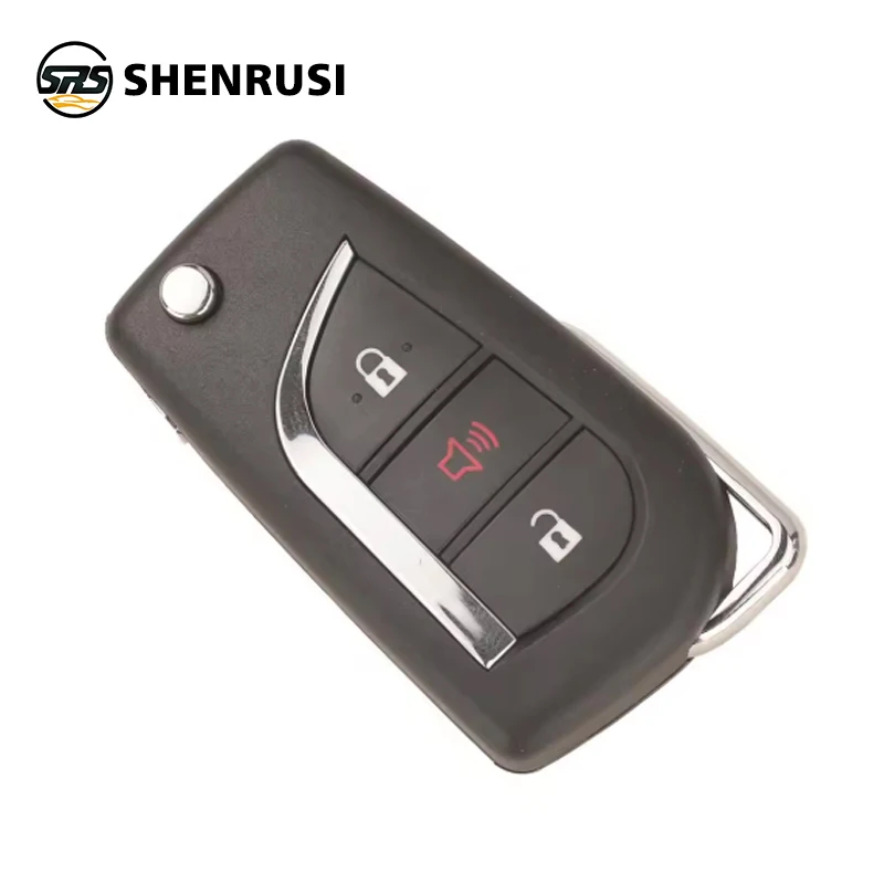 รีโมทรถยนต์ชิป SHENRUSI GQ4-73T /HYQ12BFA 314Mhz H (8A) สำหรับรถยนต์โตโยต้า RAV4 Camry Corolla ปี 2015 2016 2017 2018 2019 2020 2021