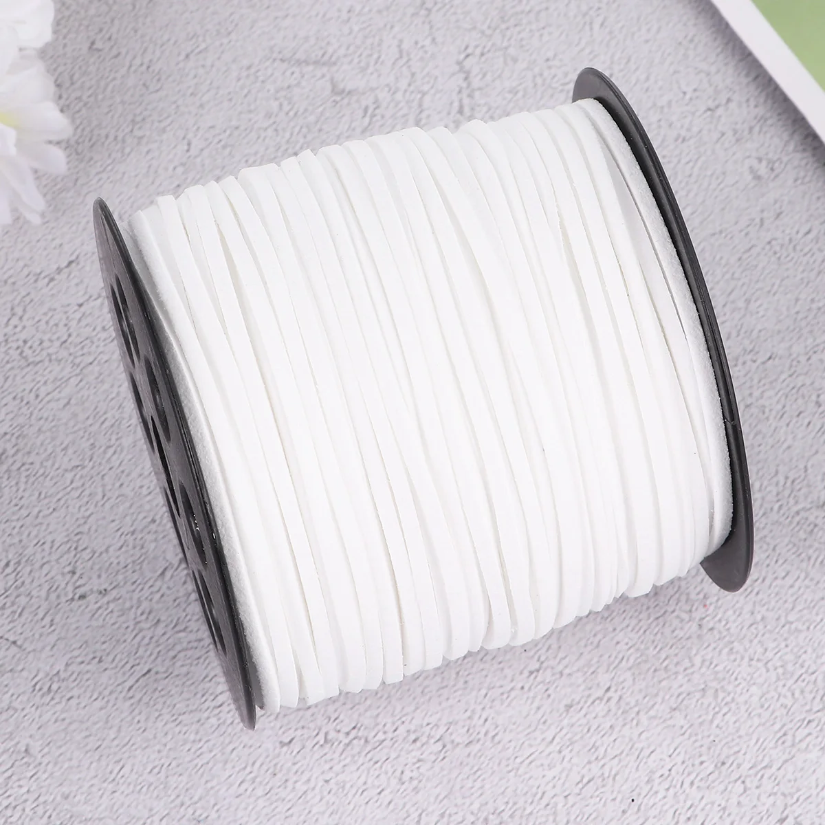 

Faux Cord for Bracelet Necklace DIY Knitting Jewelry Rope Thread Strong Durable Artificial Suede String Flat Laces