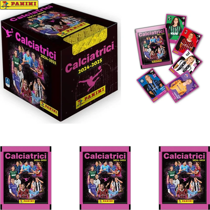 

2025 Panini Calciatrici Women's Football Album Collection Sticker in Stock Fan Gift 5Packs