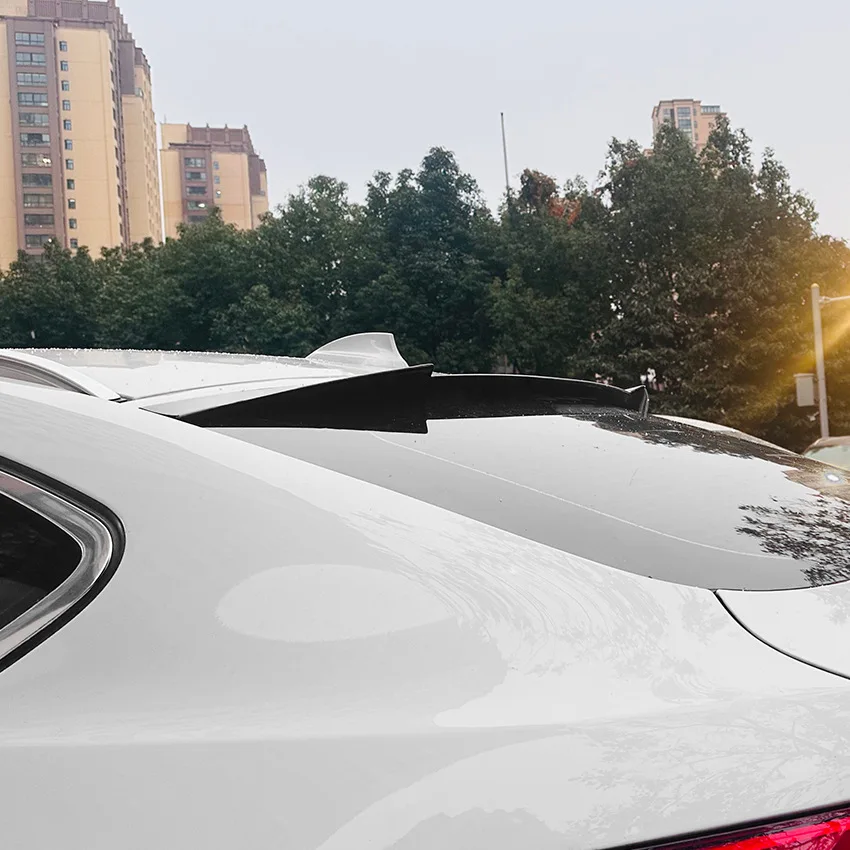 

Car Rear Trunk Roof Spoiler Wing Lip For BMW X6 F16 2015 2016 2017 2018 2019 Tail Tailgate Upper Deflector Splitter ABS