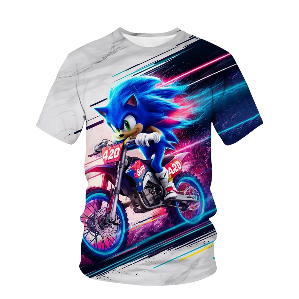 

Movie S-Sonics the H-Hedgehog-s 3D Print Baby Clothing Outdoor Clothes for Children Boy Girl Child T-Shirt Top Shirts NEW Fashio