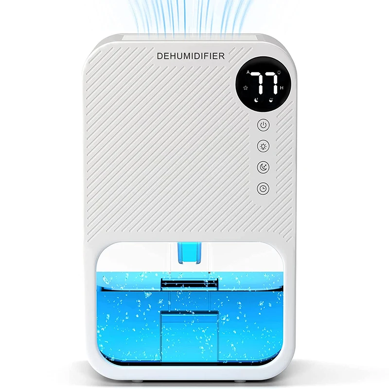 2024 Trending New Customized Color 1100ml portable smart  mini dehumidifier for home damp bedroom small Dehumidifier bathroom