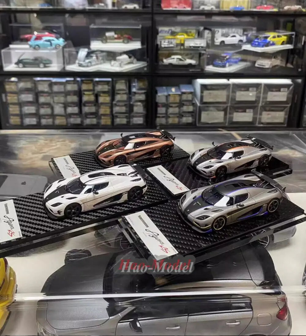 GRYNING 1/43 Voor KOENIGSEGG Agera Rs Limited Hars auto Diecast Model Auto Simulatie Speelgoed Verjaardagscadeautjes Hobby Display Collectie