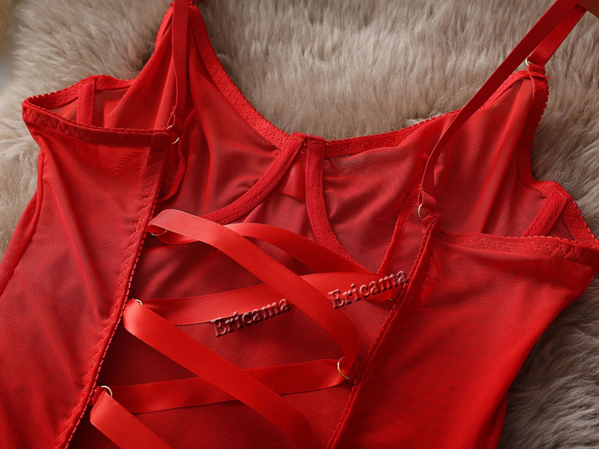 Dámské průhledné spodní prádlo a kalhotky, sada spodního prádla, horké erotické sexy kostýmy, spodní prádlo, otevřená podprsenka, tanga, sexy spodní prádlo - náhled 3