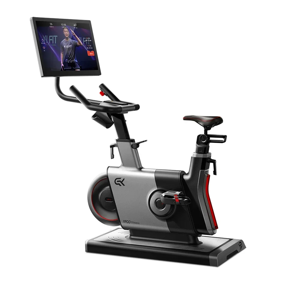 Exercise Bike,Home Commercial Gym Equipment Indoor Riding Spinning Bikes Exercise Spin Bike With YPOOFIT App