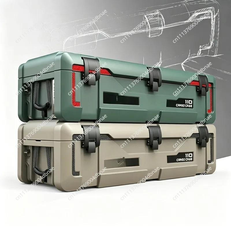 Camping Accessories Storage Toolbox Trunk 110L Car Roof Box