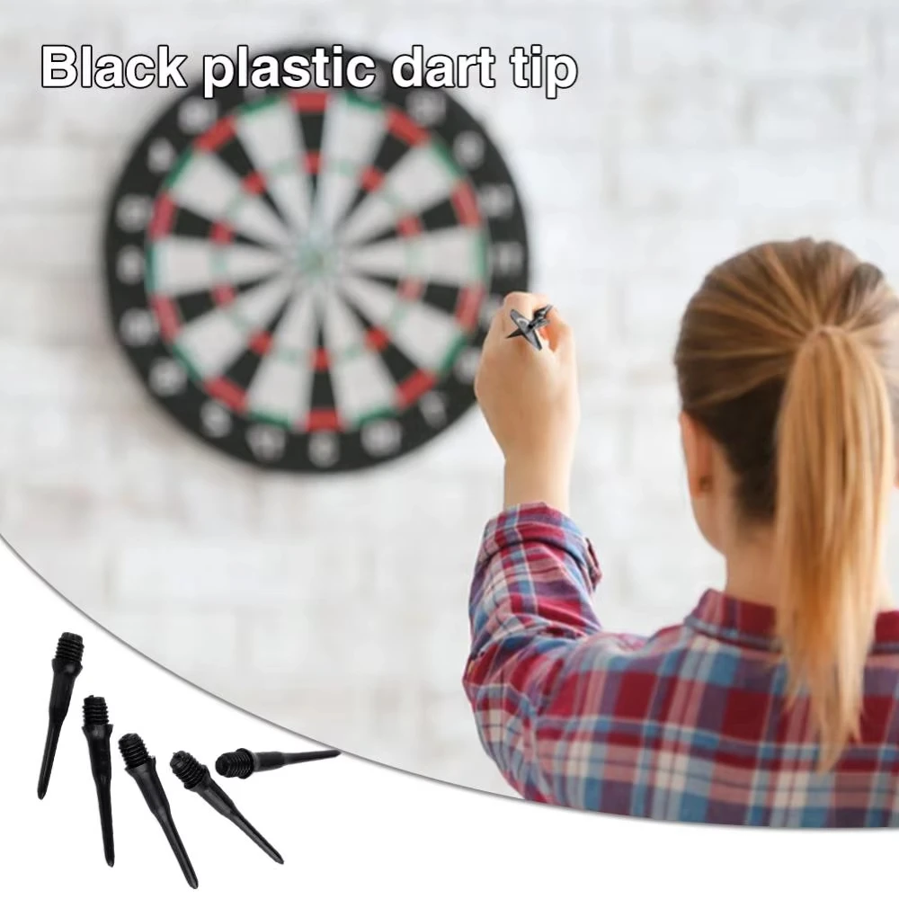 

﻿ 100 шт. сменных наконечников для дротиков из титанового сплава, мягкие, 25 мм, для повышения точности и долговечности дротиков