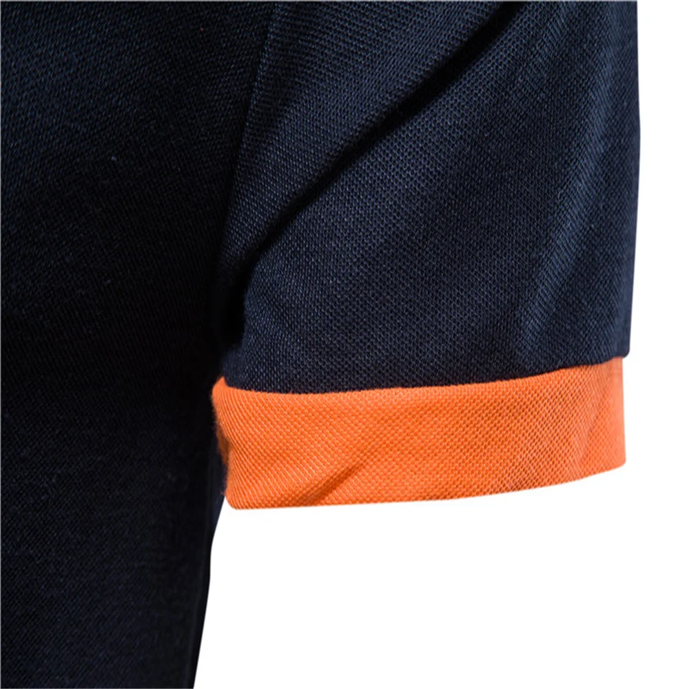 Dropshipping Polo Giraffe Shirt Men Quality Embroidery Summer Short Sleeve Polo Casual Business Social Mens Polos BR Size image 5