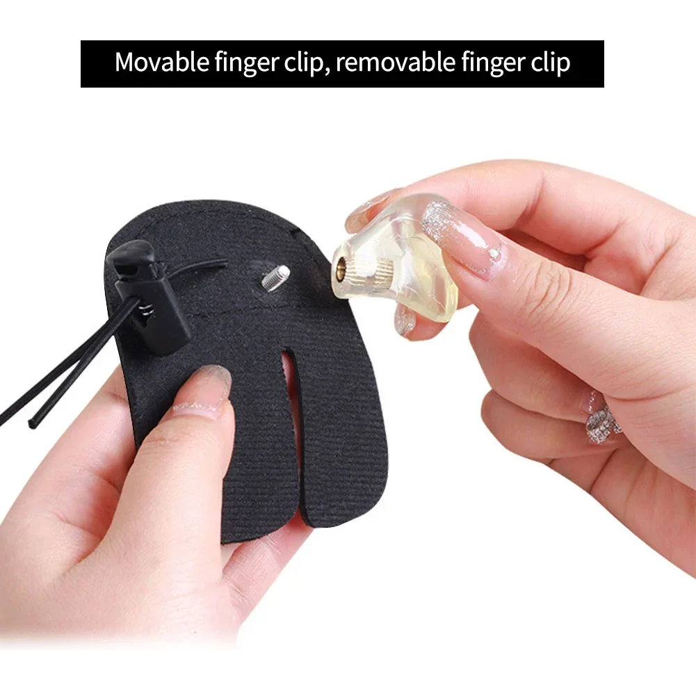 واقي إصبع الرماية، معدات ممارسة الرماية، طبقة مزدوجة لصيد أقواس منحنية