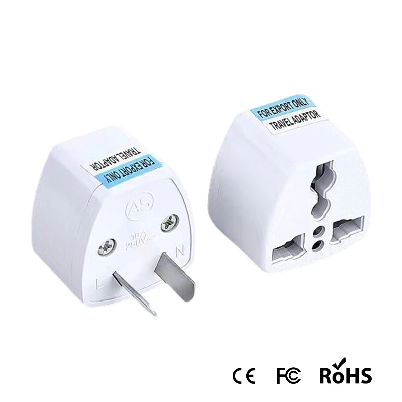 Universal Kr US-EU-AU-EU to US-UK Power Plug Adapter USA Israel Brazil Italy Germany Japan Korea Travel Adapter Plug Converter