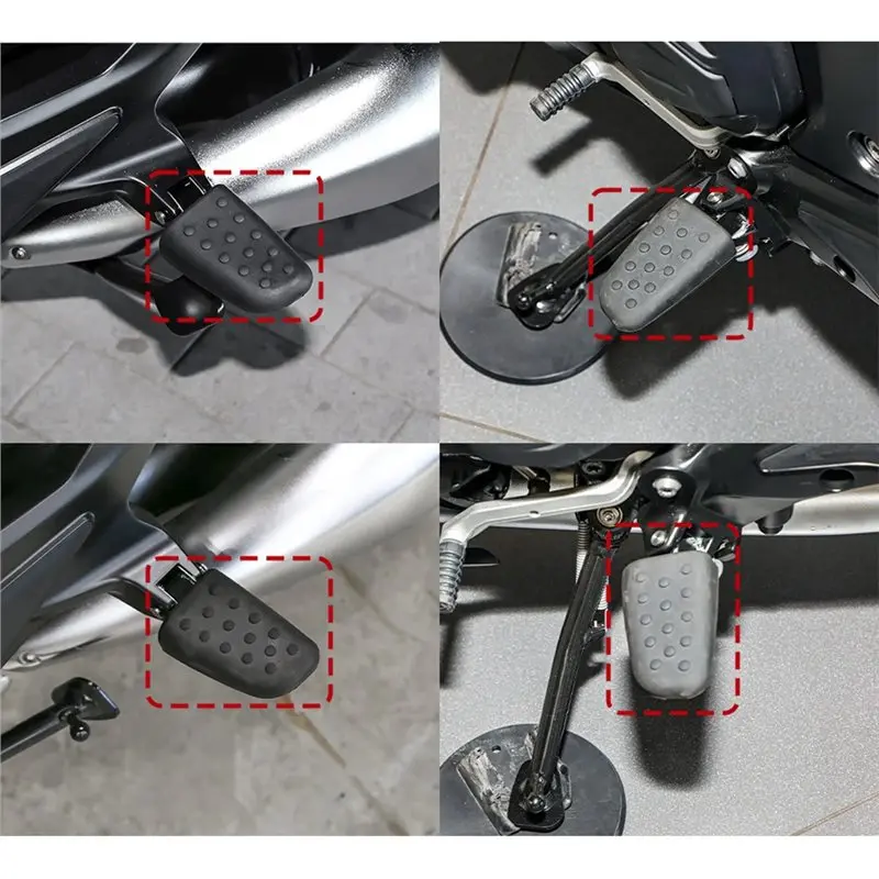 Rubber Footrest Pad Motorcycle Accessories For BMW K1200LT K1600GTL K1600B K1600GA Foot Peg Covers-N25R