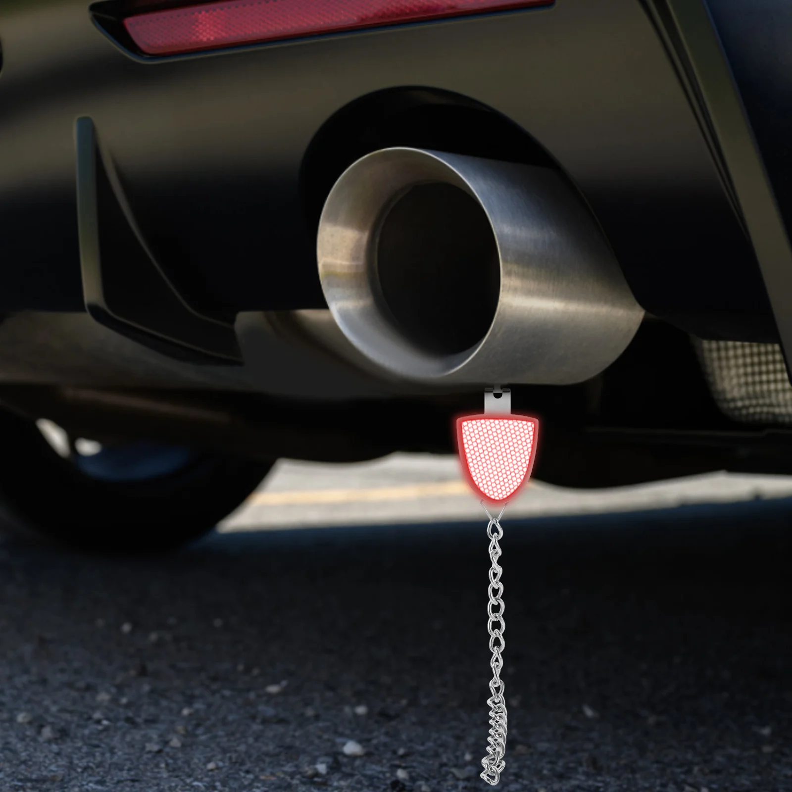 Car Static Eliminator Adjustable Metal Reflective Strip For Suv Truck Rv Trailer Vehicle Grounding Device Anti Static Strap