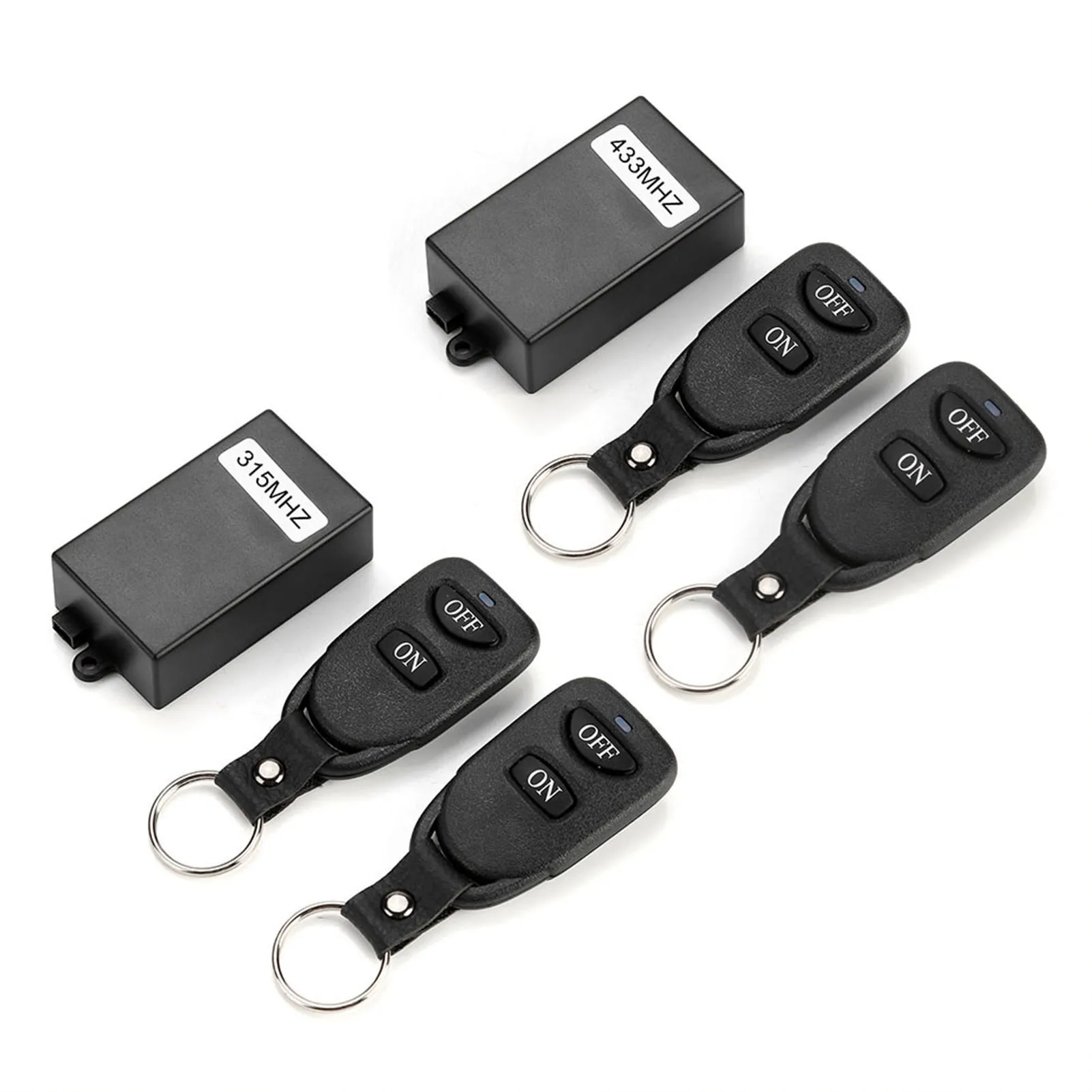 Wireless Remote Control  AC 220V 1CH Wireless Remote Control  Relay Receiver Module with 2 Transmitters