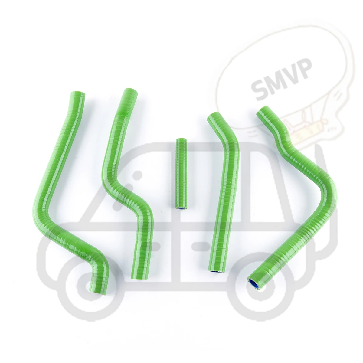 

FOR 1990-1993 KAWASAKI KX 125 KX125 1991 1992 Motorcycle Upper and Lower Coolant Silicone Radiator Hoses Tubes Kit 5PCS 3-PLY