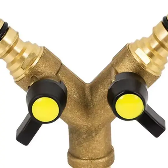 

1pcs Garden Irrigation Watering Water Separator Three-Way Valve Water Separator Garden Watering Connector Accessories