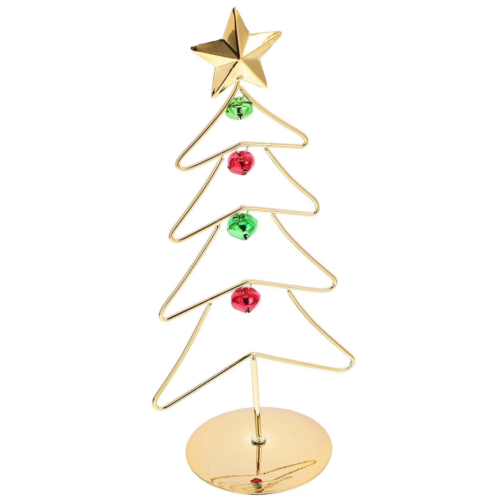 

Iron Desktop Christmas Tree Metal Ornament Display Stand Stable Tabletop Decoration for Holiday Cards Photos Jewelry