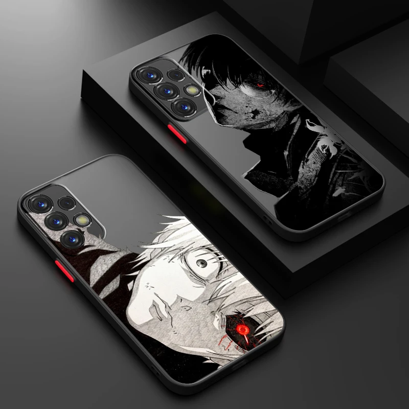 G-ghoul Monster Warm Blood Frosted Translucent For Samsung Galaxy S24 S23 S22 S21 S20 FE S10 S9 S8 Plus Ultra Pro 5G Back