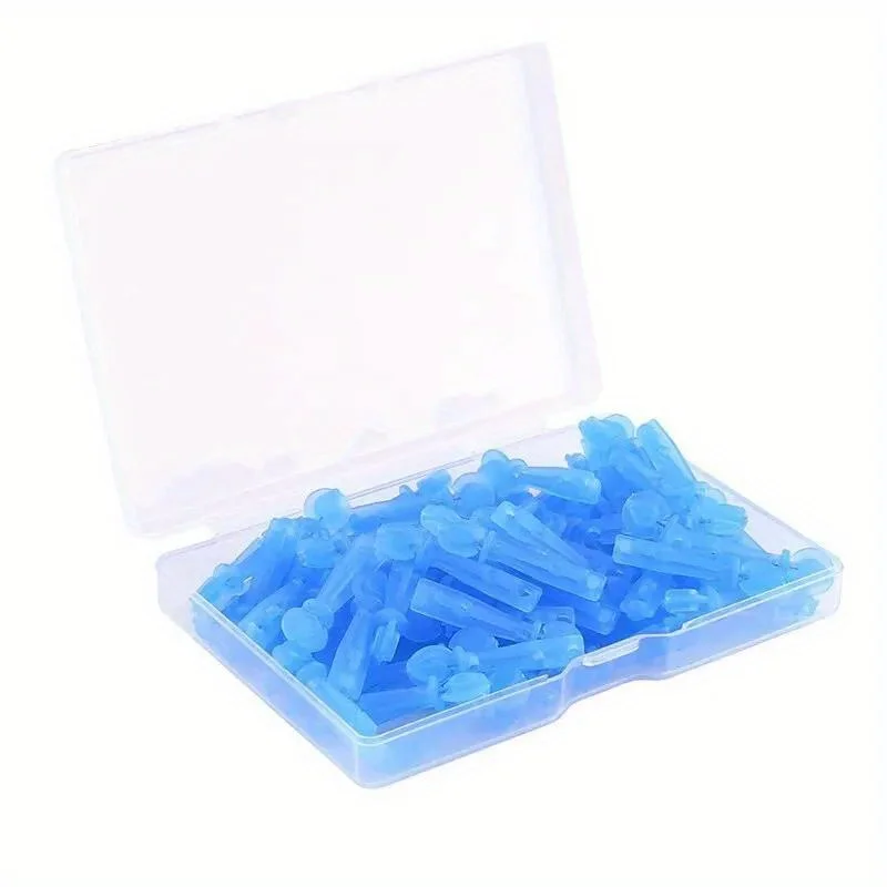 50/100 pces removedor de cravo descartável acne agulhas removedor de cravo ferramenta remoção e limpeza facial agulhas de aço inoxidável