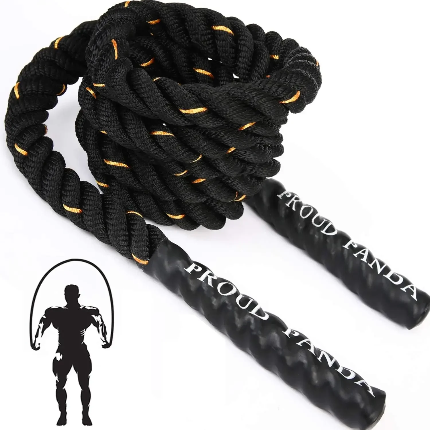 

Weighted Jump Rope 2LB/3LB/5LB for Fitness, Strength Training & Muscle Building