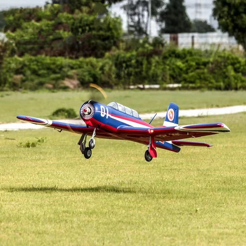 FMSRC 1200MM 1.2M CJ6 CJ-6 RC Airplane Chinese Trainer Beginner PNP with Retracts Radio Control Model Plane Aircraft Avion