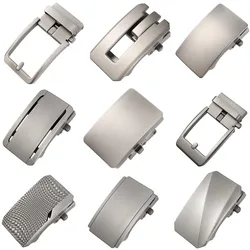 Men's Business Alloy Automatic Buckle Unique Men Plaque Belt Buckles for 3.5cm Ratchet Men Apparel Accessories LY136-25929