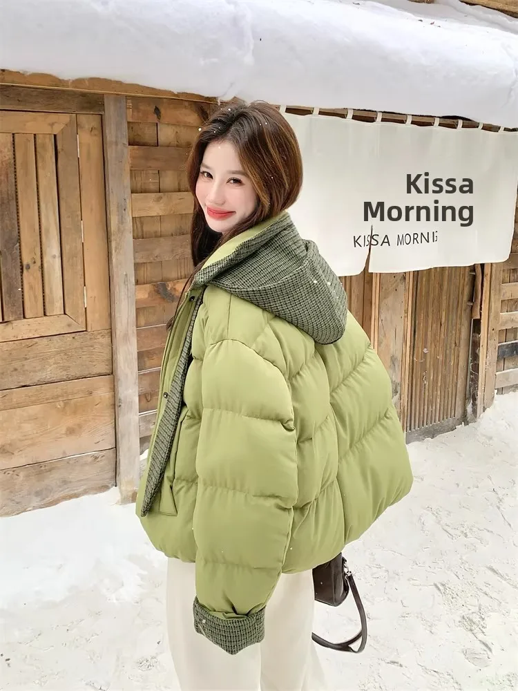 

Корейское женское хлопковое пальто Sle, модное, антивозрастное, зимнее, премиум-качества, удобного кроя, с длинными рукавами и застежкой-молнией