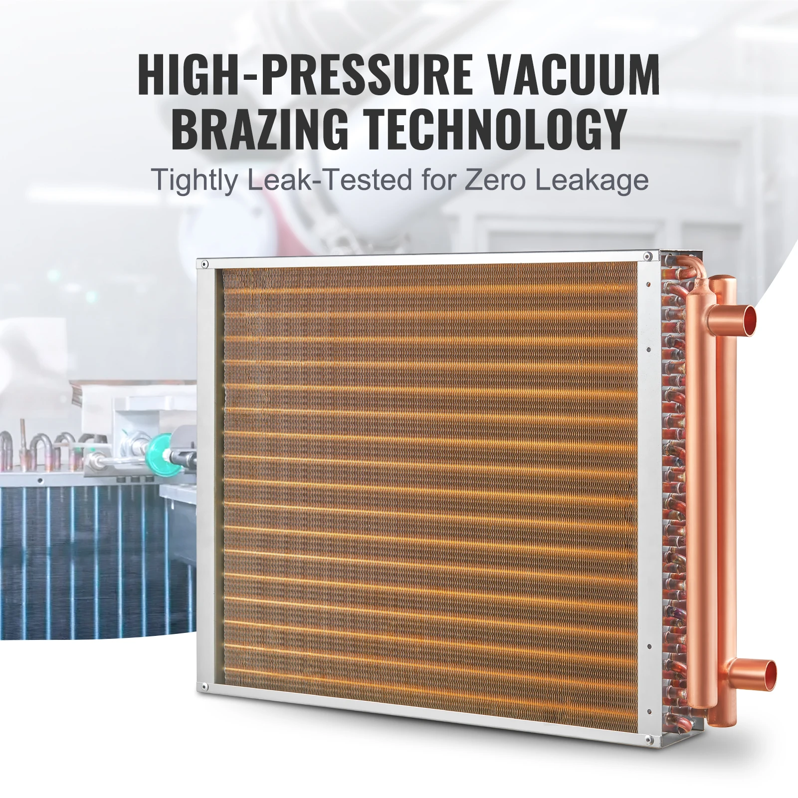 VEVOR Heat Exchanger Water to Air 18\