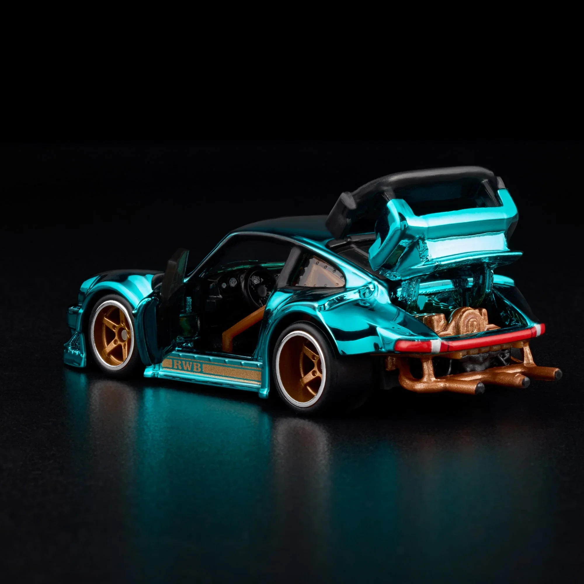 Mattel Hot Wheels RLC Exclusive RWB Porsche 930 Top Collectors Version customizer 1:64 Scale Model Cars