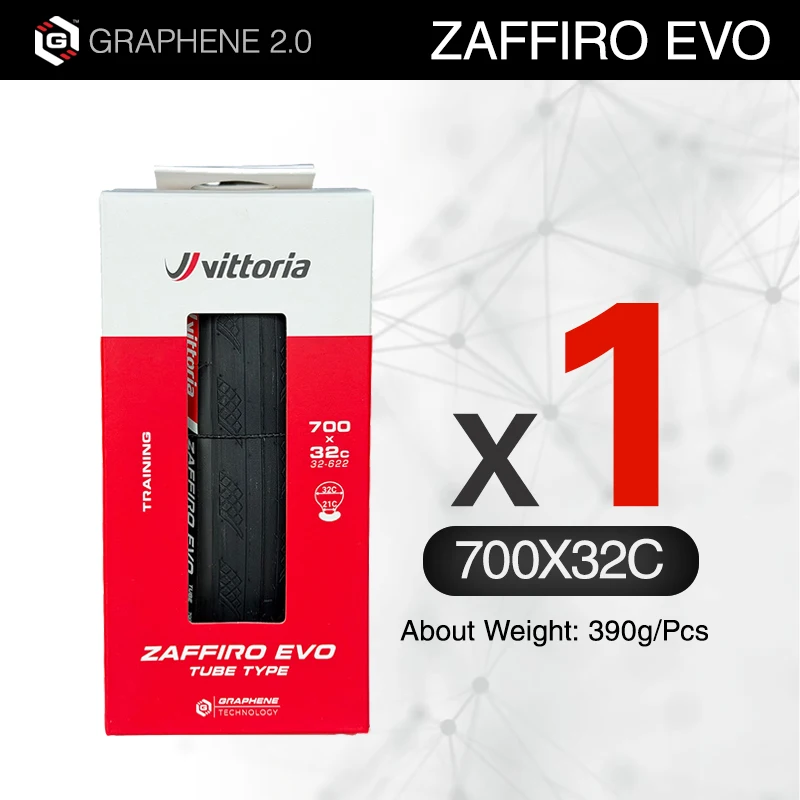 Vittoria Zaffiro Pro V 700X25C/28C Tire Road Bike Tires Set with