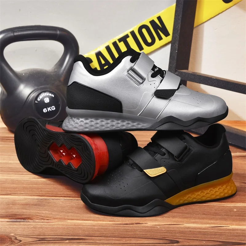 New 2025 Hot Lightweight Training Weightlifting Squat Shoes Pull-Up Squat Shoes Breathable Shoes Very Good Fitness Shoes