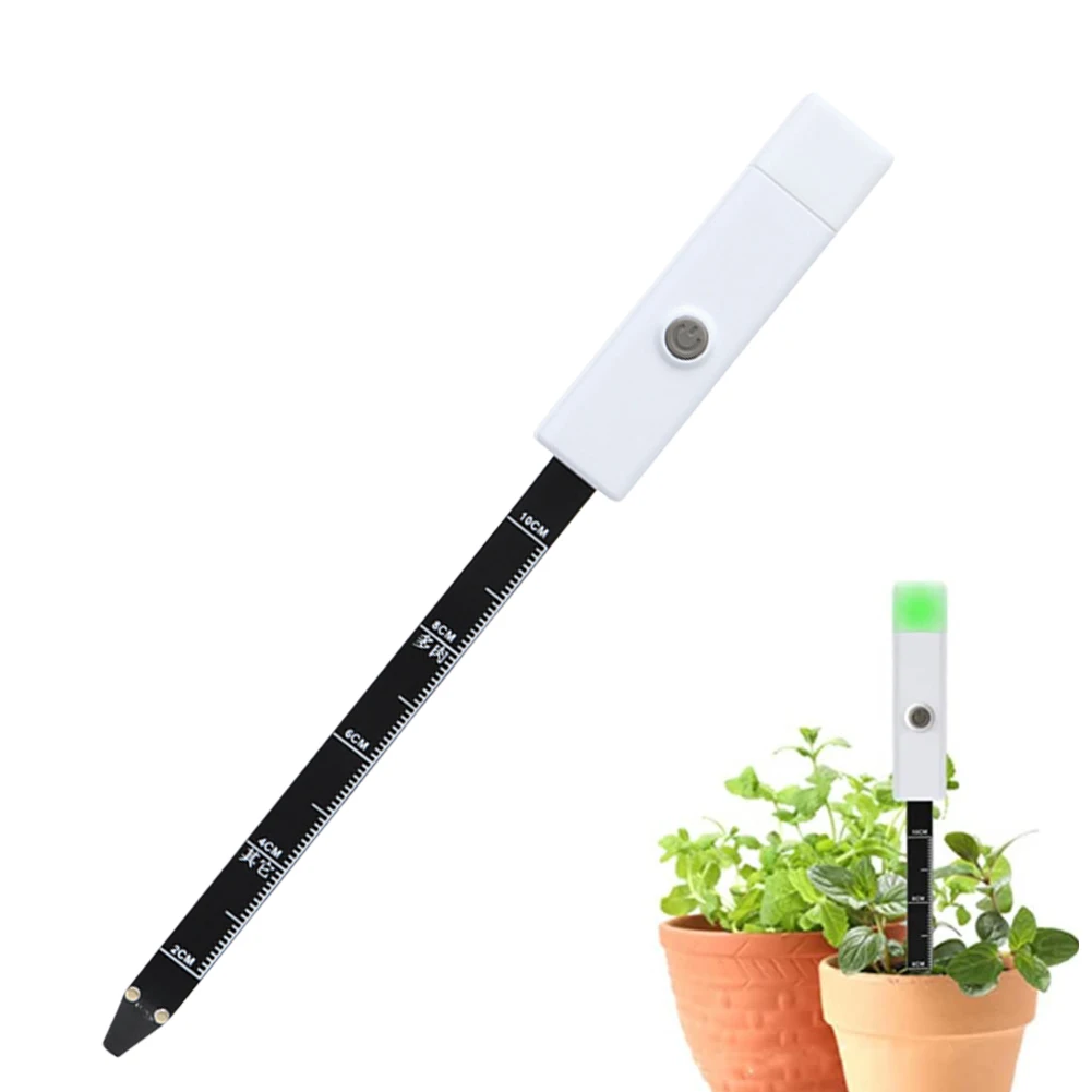 Soil Moisture Sensor Monitor Plants Moist Testing Tool Soil Hygrometer Plant Detector Garden Care Planting Humidity Meter