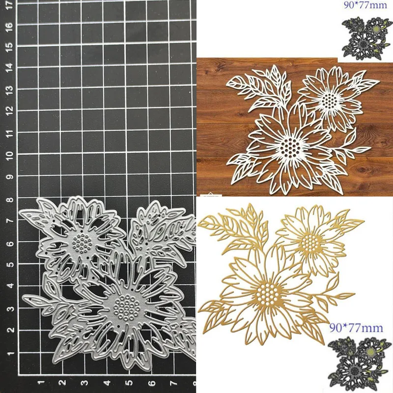 

Craft metal cutting dies cut die mold Flower Scrapbook paper craft knife mould blade punch stencils dies