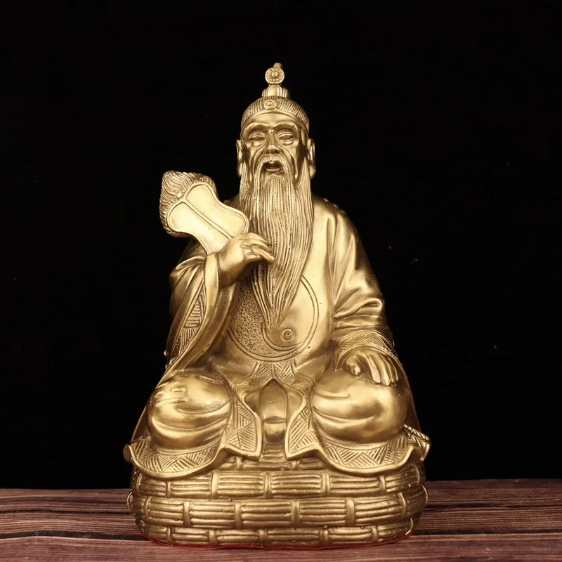 Brass of , , bronze statue of the three immortals, Supreme Elder Laojun, wo