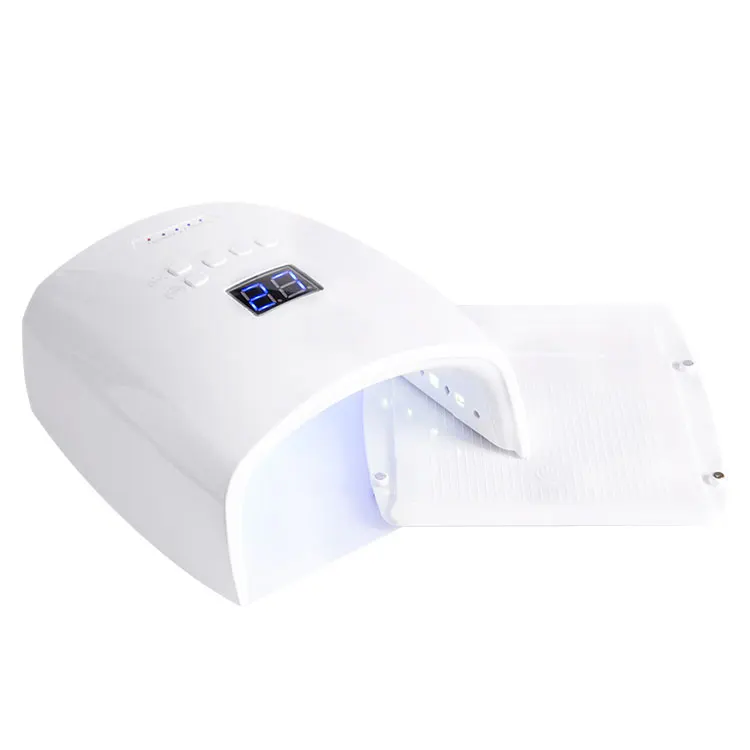 Handheld Quick Dry Uv Led Nail Dryer Finger Gel Uv Led 48w dryer Wireless rechargeable battery nail lamp