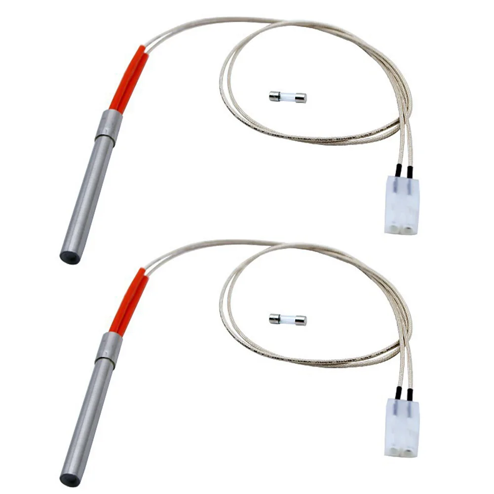 

Ignitor Replacement Hot Rod Ignitor Kit Easy Installation Includes 2 Fuses Input Voltage 120V Bbq Grill Accessories Set