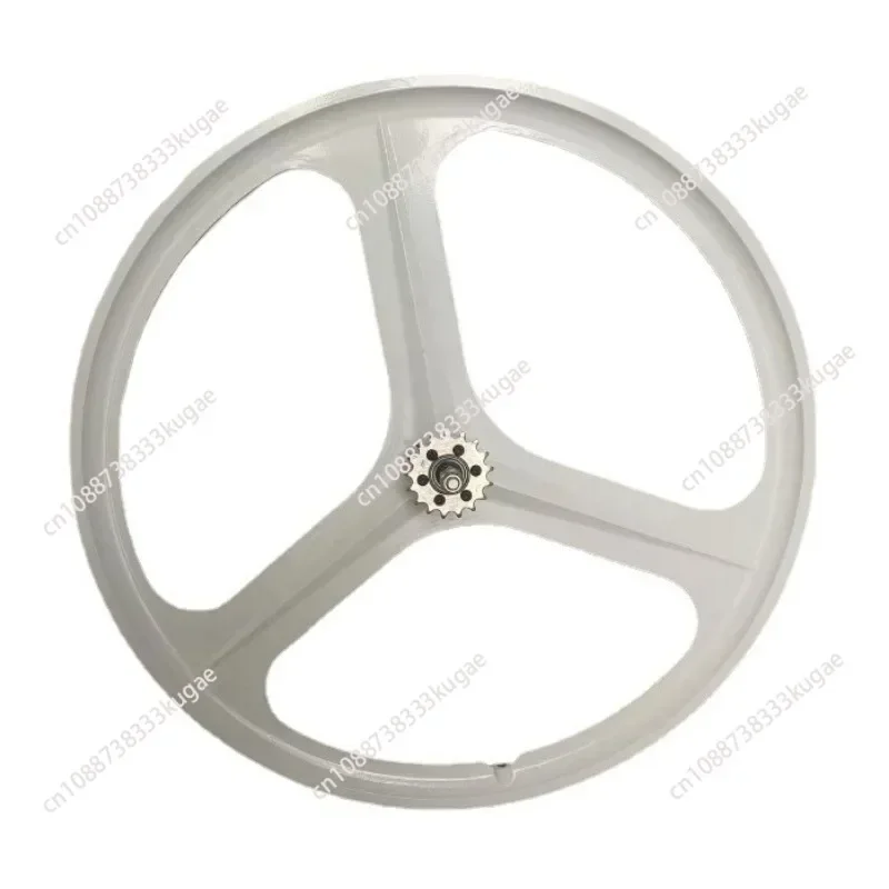 Bicycle three knives, non-slip teeth, integrated bicycle wheel set