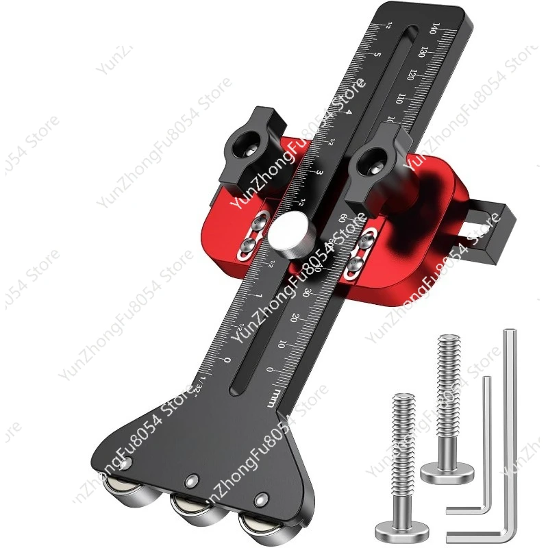 

Sheet Cutting Positioner Flip Roller Fast Cutting Limit Woodworking Table Chute Positioning Fixed Tool