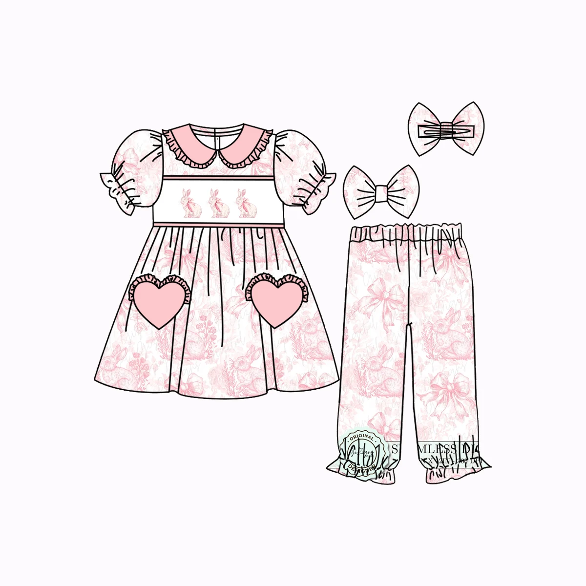 Toddler Girl Cherry Print Romper Red Ruffle Tulle Bell Sleeve Jumpsuit Boutique Cute Casual Clothes for Baby Girls Custom - view 6