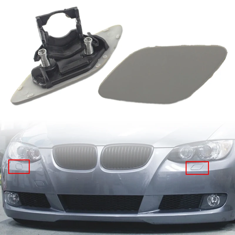 

1 пара автомобильных фар, крышка омывателя, накладка на бампер для BMW 3 серии E92 E93 06-09, аксессуары для автомобильного декора