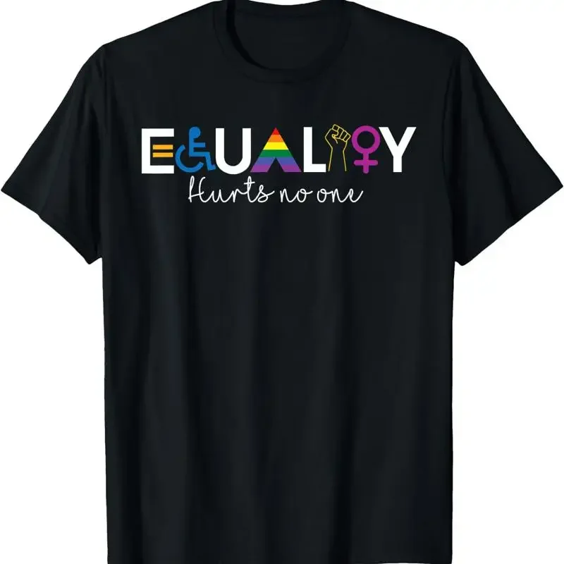 Equality Hurts No One Shirt Rainbow LGBTQ Gay Pride T Shirt