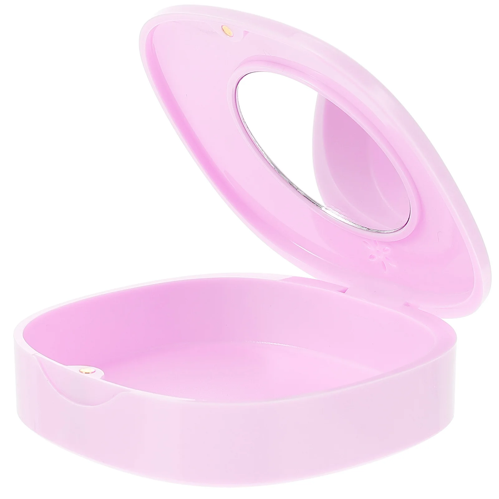 

Invisible Brace Storage Box Portable Denture Case With Mirror Retainer Container For Braces Orthodontic Care Travel Plastic Case
